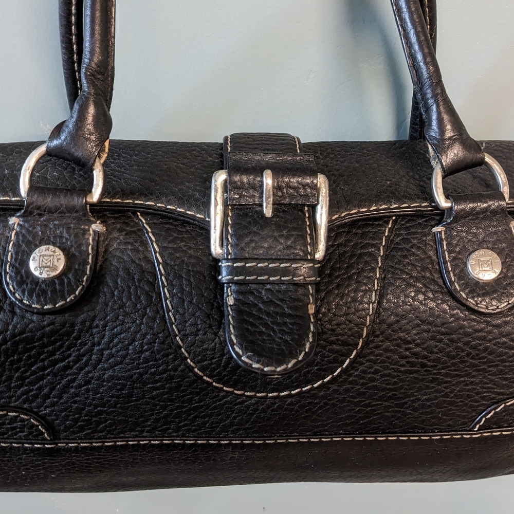 Black Leather Handbag